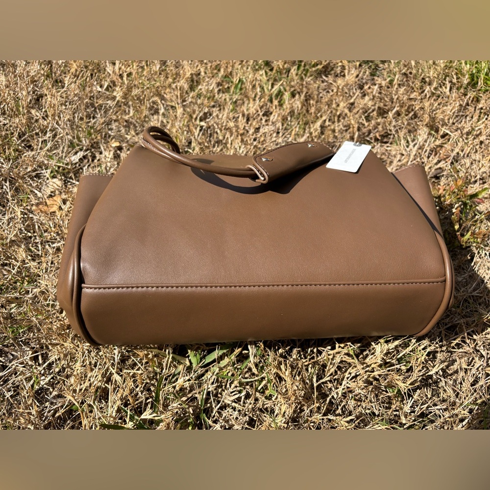 🎉NWT🎉 Anthropologie Brown Shoulder Bag - Picture 5 of 7